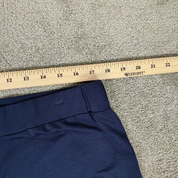 Lily Morgan Women's Palazzo Pants in Navy Blue Size 1X Summer Lightweight Flowy - Picture 7 of 10